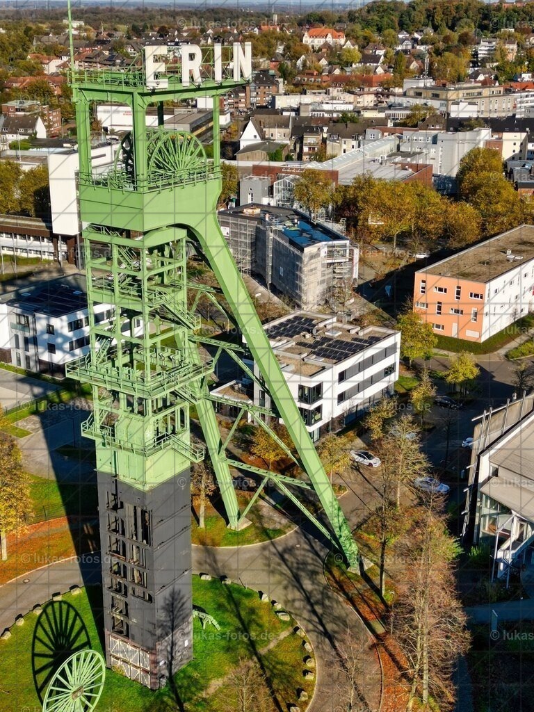 2024-11-03 LUFT Erinturm Foto Lukas 1 | Luftbilder Castrop-Rauxel und Fotos vom VfL Bochum kaufen im Webshop der Bilder von Jens Lukas: lukas-fotos - Realisiert mit Pictrs.com