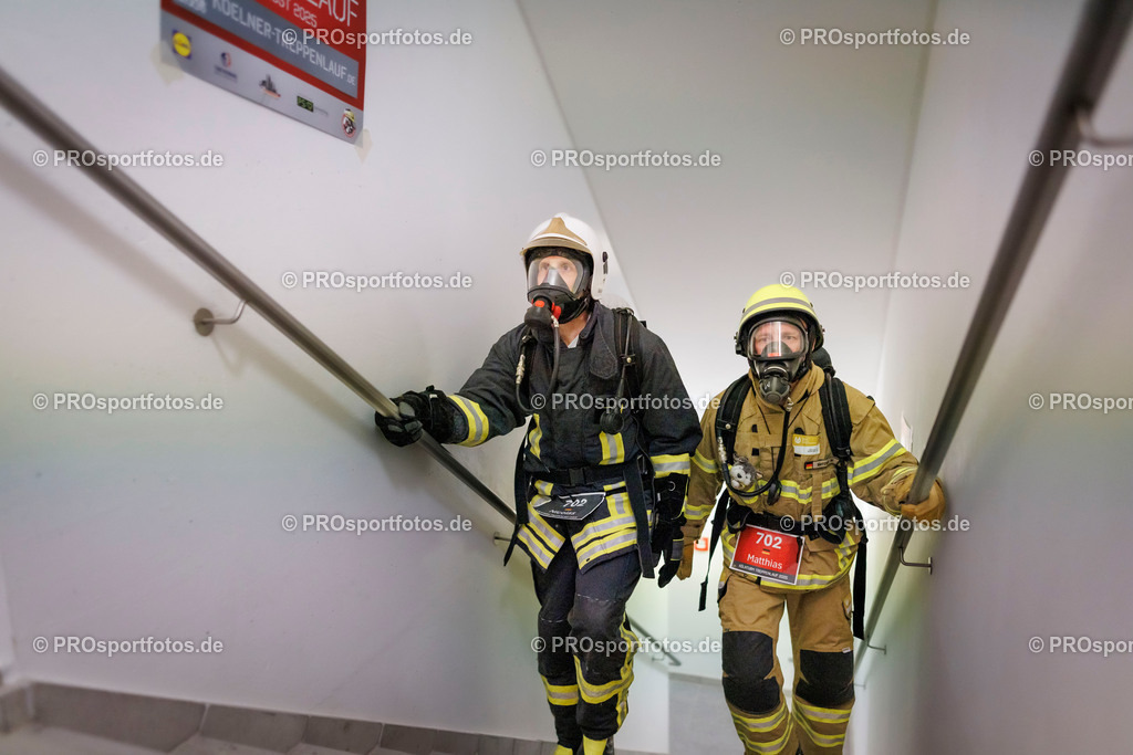 KölnTurm Treppenlauf; Köln, 03.08.2025 | Impressionen vom KölnTurm Treppenlauf am 03.08.2025 in Köln (Nordrhein-Westfalen). 