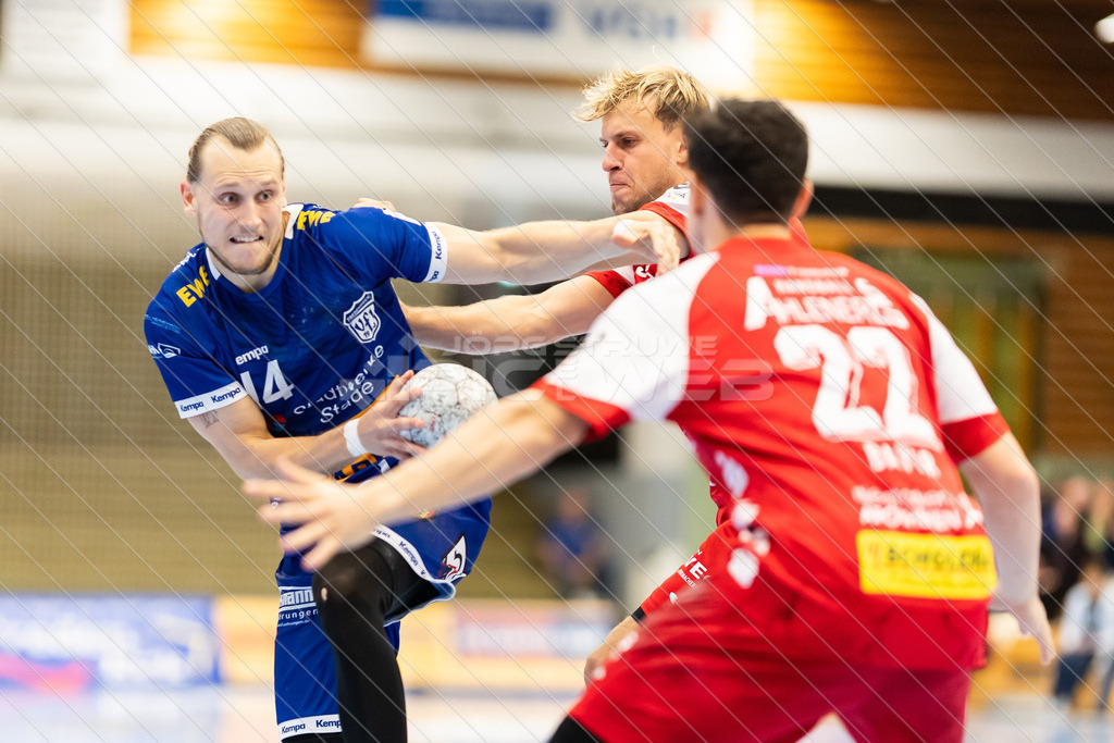 20251011_Picselweb-Fotografie_2R3_2801 | Pelle Fick (14, VfL Fredenbeck), Joris Lehmann (25, Ahlener SG),  Benedikt Bayer (22, Ahlener SG) - Realisiert mit Pictrs.com