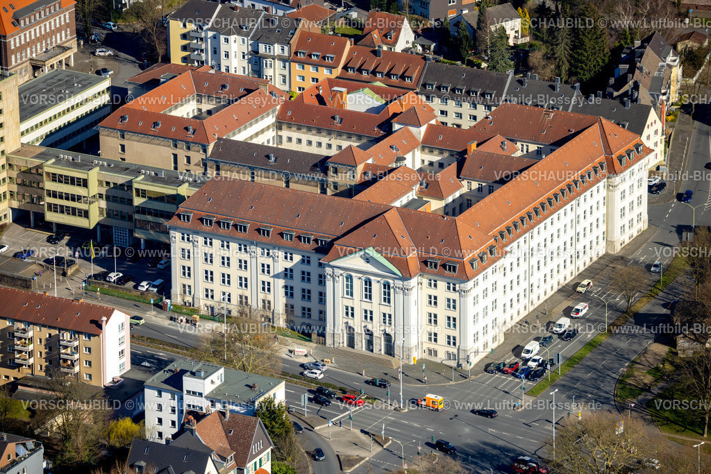 Hagen250302372 | Luftbild, Landgericht, Altenhagen, Hagen, Ruhrgebiet, Nordrhein-Westfalen, Deutschland