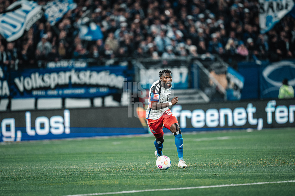 Fußball | Männer | Saison 2023/2024 | 2. Fußball-Bundesliga | 12. Spieltag | Hamburger SV vs. 1. FC Magdeburg | 04.11.2023 | Stephan Ambrosius (#35, HSV)