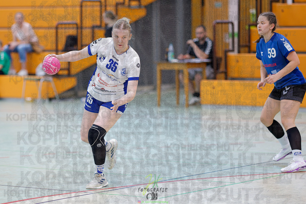 Quali-Turnier JBL wJA; TuS Steißlingen - SG Kappelwindeck/Steinbach | Quali-Turnier JBL wJA; TuS Steißlingen - SG Kappelwindeck/Steinbach am 31.05.2025 in Oberkleen (Weidig-Halle)Photo © 2025 - Jörg Heinrich - Realisiert mit Pictrs.com