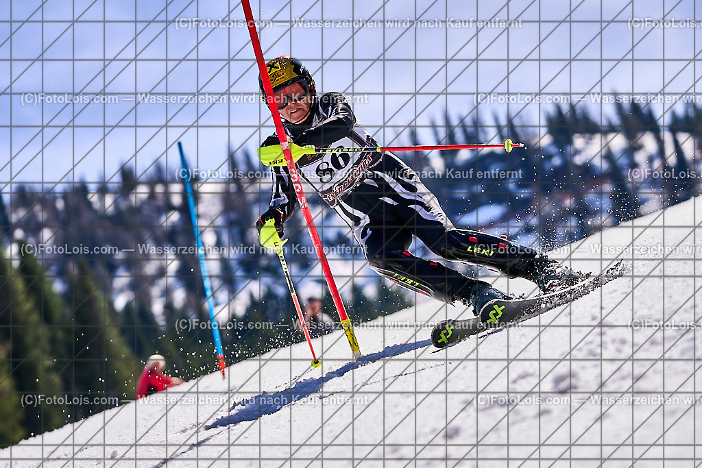 ALP2714_Reiteralm_MASTERS-LM_SL_Adamer Klaus | (C)FotoLois.com, Alois Spandl. Steirische MASTERS-Landesmeisterschaften Ski alpin SLALOM mit Wien und Salzburg, Reiteralm, Sa 13. April 2024.