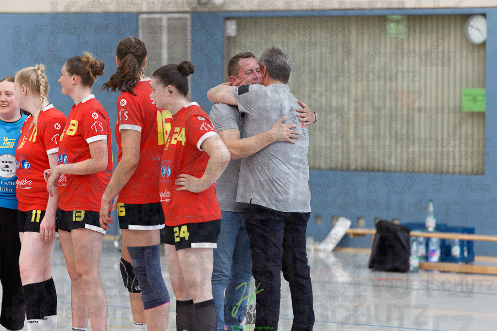 HSG Wettenberg - HSG Lumdatal | Wiederholungs-/Entscheidungsspiel um die Meisterschaft in der Frauen Oberliga Mitte und Aufstieg in die RegionalligaHSG Wettenberg - HSG Lumdatal am 11.05.2025 in Launsbach (Wettenberg) (Halle GS Launsbach (Wettenberg))Photo © 2025 - Jörg Heinrich - Realisiert mit Pictrs.com