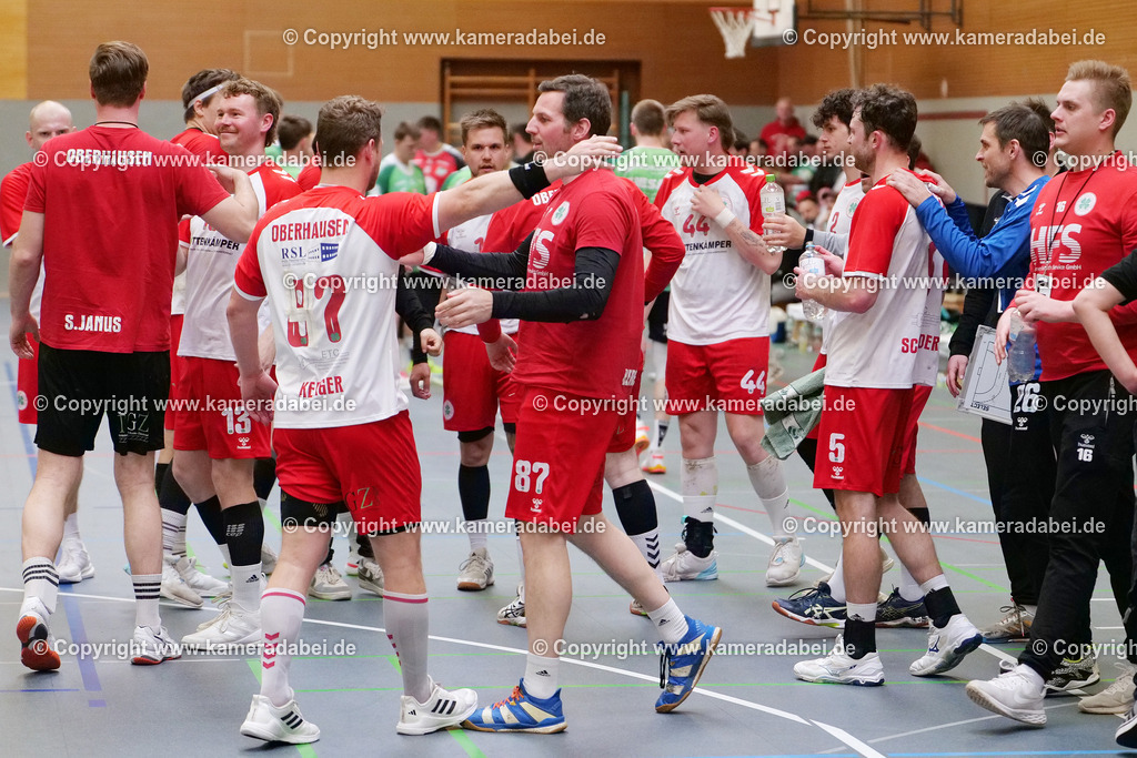 Handball : Verbandsliga Herren: TB Oberhausen - RW Oberhausen  am 12.04.2026 in Oberhausen. | Handball : Verbandsliga Herren: TB Oberhausen - RW Oberhausen  am 12.04.2026 in Oberhausen. - Realisiert mit Pictrs.com