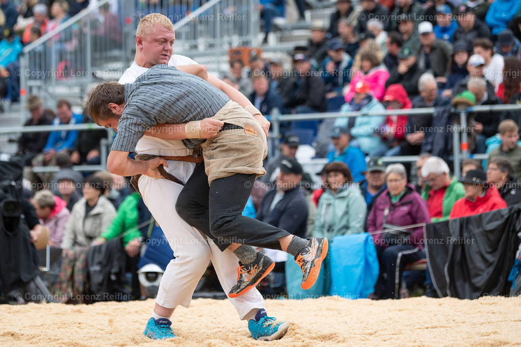 Schwingen -  Appenzeller Kantonal Schwingfest 2024 | Hundwil, 7.7.24, Schwingen - Appenzeller Kantonal Schwingfest.