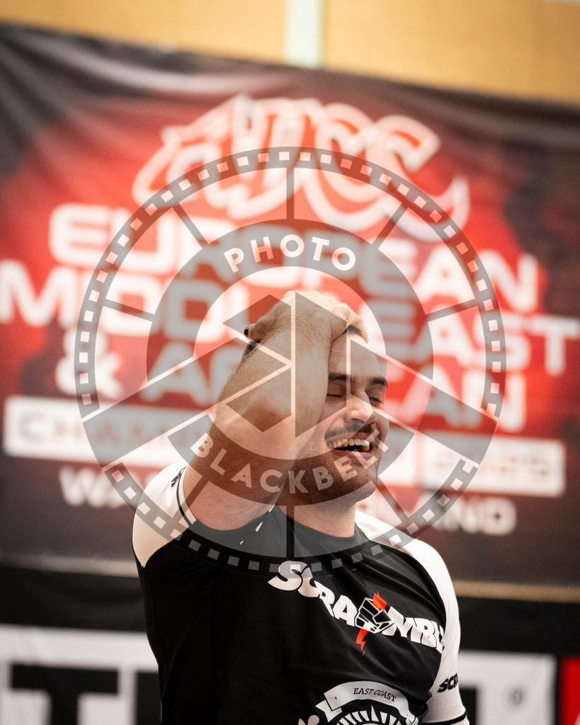 20250906PBB4013-2 | Fighters compete during the ADCC European Trials  competition in Warsaw, Poland, on September 6, 2025.