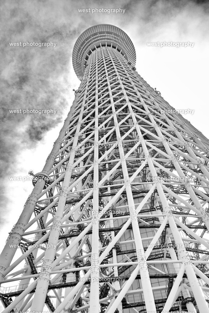 Tokyo Skytree - JPN 2025 sw | west photography - Realisiert mit Pictrs.com