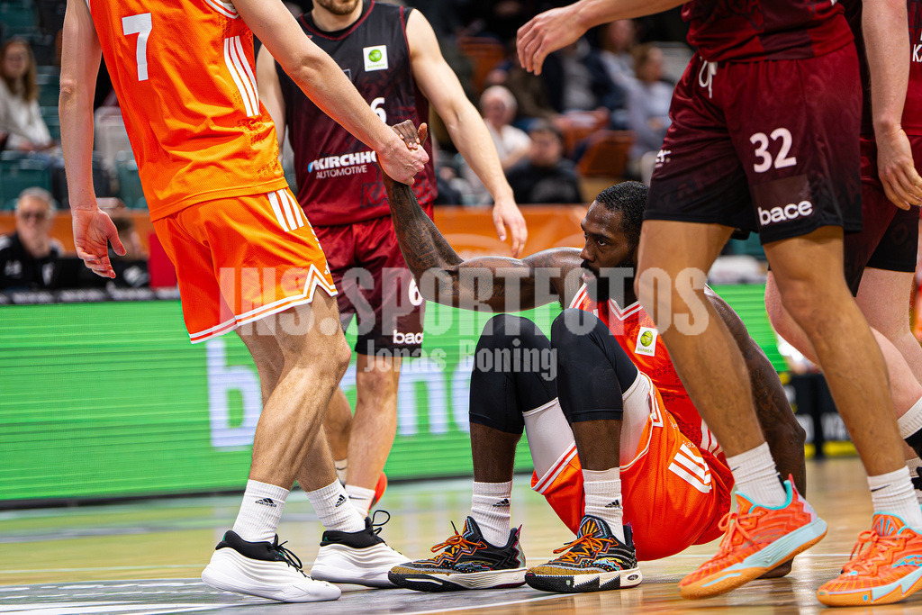 Basketball I Herren I Saison 2025-2026 I ProB Nord I 21. Spieltag I Rasta Vechta II - Iserlohn Kangaroos I 3453 | Aula Maarufu Sumbry (0, RASTA Vechta II) - Realisiert mit Pictrs.com
