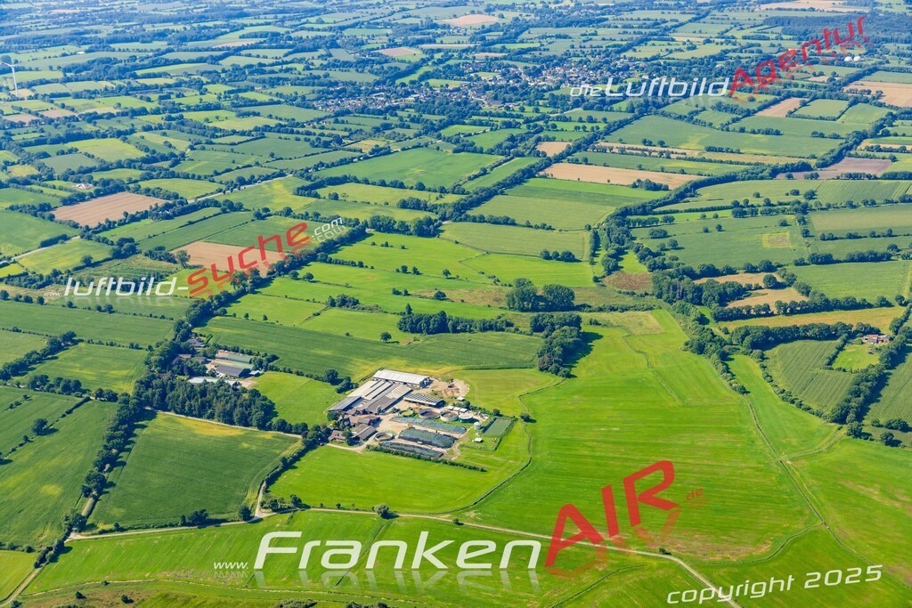 Lexfähre Wrohm Bild- Das Luftbild wurde 2025 vom UL-Flugzeug heraus erstellt ( keine Drohne bzw. Drohnenaufnahme ) - Hochauflösende Luftaufnahme -Nicht vergleichbar mit Google Maps oder Satelittenbilder- Die Geschenkidee !Mit Lizenz und Bildrechte bestellbar - CC