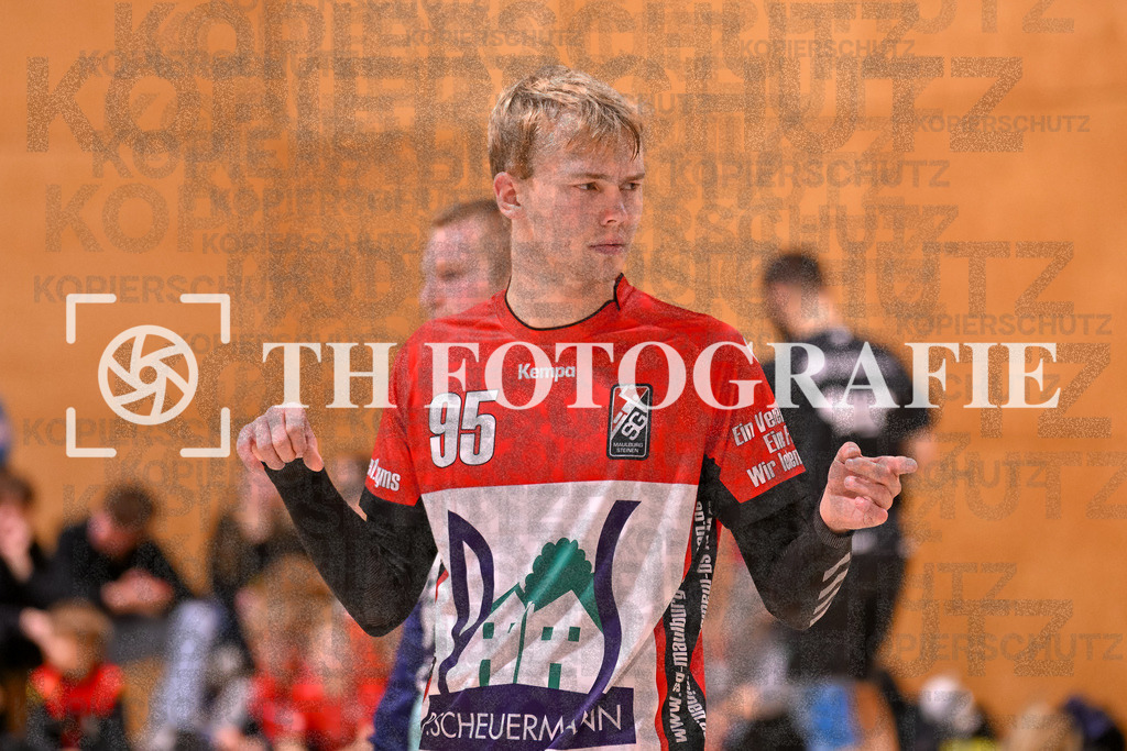 GER, SG Maulburg/Steinen - HSG Dreiland, Handball, Landesliga Suedbaden, 4. Spieltag, Saison 2024/2025, 12.10.2024 | Soeren Ohlsen (SG Maulburg/Steinen, #95)GER, SG Maulburg/Steinen - HSG Dreiland, Handball, Landesliga Suedbaden, 4. Spieltag, Saison 2024/2025, 12.10.2024Foto: TH Fotografie/Thomas Hess