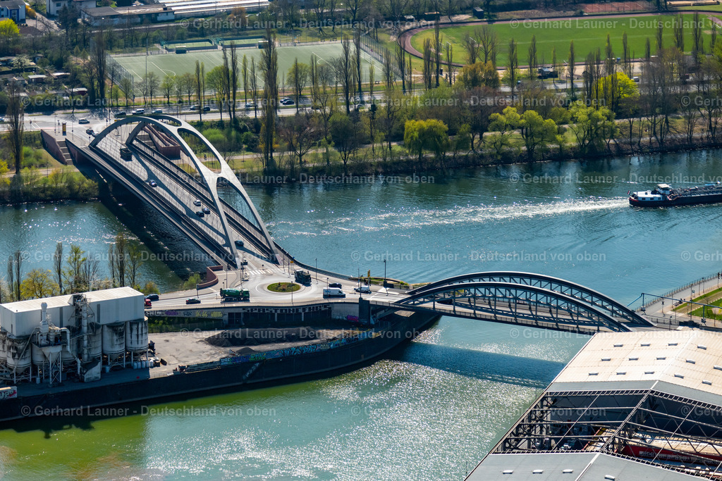 4020309 | Honsell- u. Osthafenbrücke, Frankfurt am Main