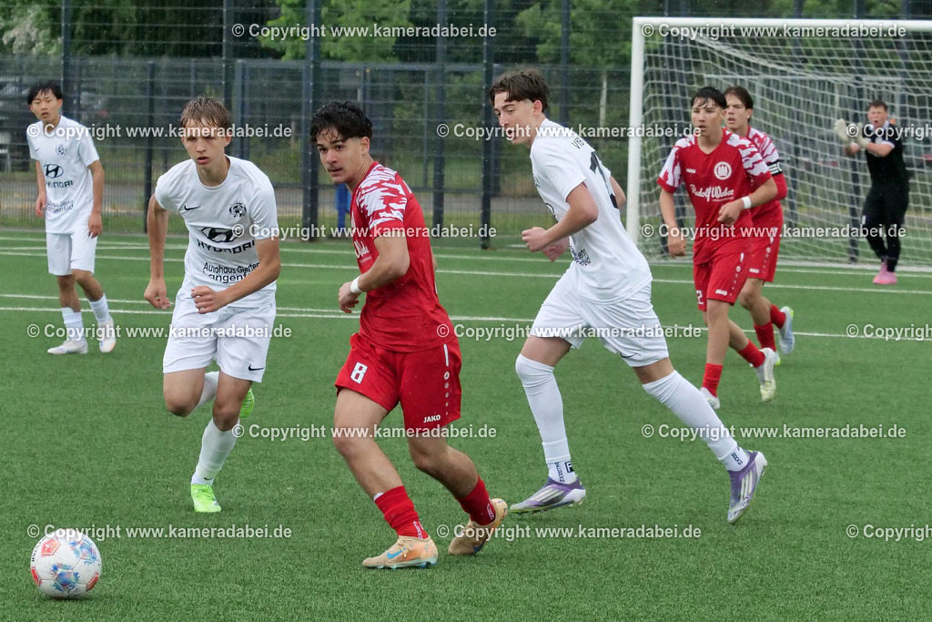 Fußball : C-Junioren : Aufstieg Regionalliga West : SUS 09 Dinslaken - Vfb 03 Hilden am 04.06.2026 in Dinslaken | Fußball : C-Junioren : Aufstieg Regionalliga West : SUS 09 Dinslaken (rotr Trikots)- Vfb 03 Hilden (weiße Trikots) am 04.06.2026 in Dinslaken - Realisiert mit Pictrs.com