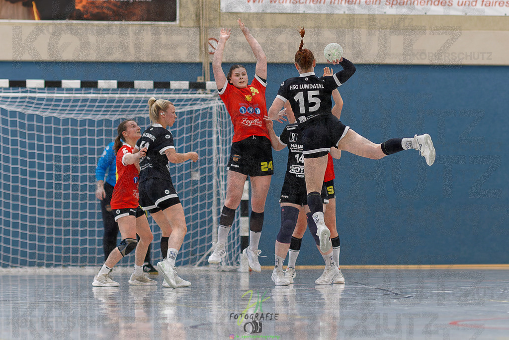 HSG Wettenberg - HSG Lumdatal | Wiederholungs-/Entscheidungsspiel um die Meisterschaft in der Frauen Oberliga Mitte und Aufstieg in die RegionalligaHSG Wettenberg - HSG Lumdatal am 11.05.2025 in Launsbach (Wettenberg) (Halle GS Launsbach (Wettenberg))Photo © 2025 - Jörg Heinrich - Realisiert mit Pictrs.com