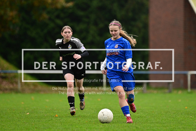 Fußball I Juniorinnen I Saison 2025-2026 I Niedersachsenpokal I Viertelfinale I JFV A-O-B-H-H - FC Rosengarten I 34440 | Der Sportfotograf. - Realisiert mit Pictrs.com
