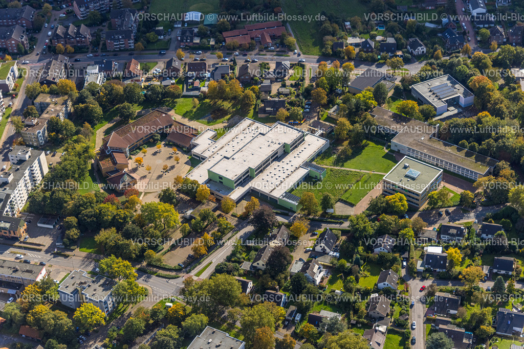 Voerde241009393 | Luftbild, Schulzentrum Voerde-Süd, Comenius-Gesamtschule, Voerde, Niederrhein, Nordrhein-Westfalen, Deutschland