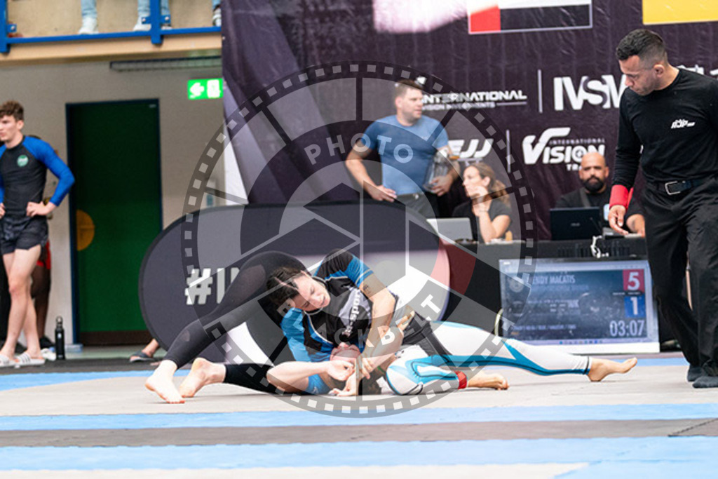 20230826PBB53939 | Fighters compete during the AJP INTLPRO BJJ and grappling competition in Hamburg, Germany, on August 26 2023.