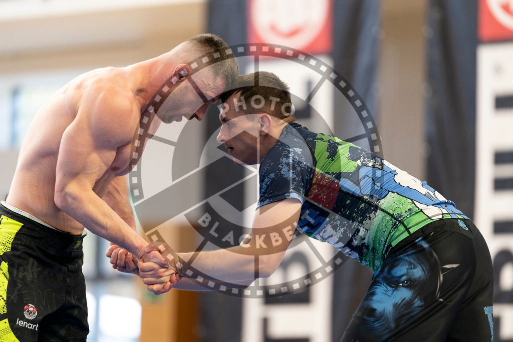 20240316PBB1279 | Athletes compete during the ADCC Eastern European Open grappling Competition in Poznan, Poland, on March 16, 2024.