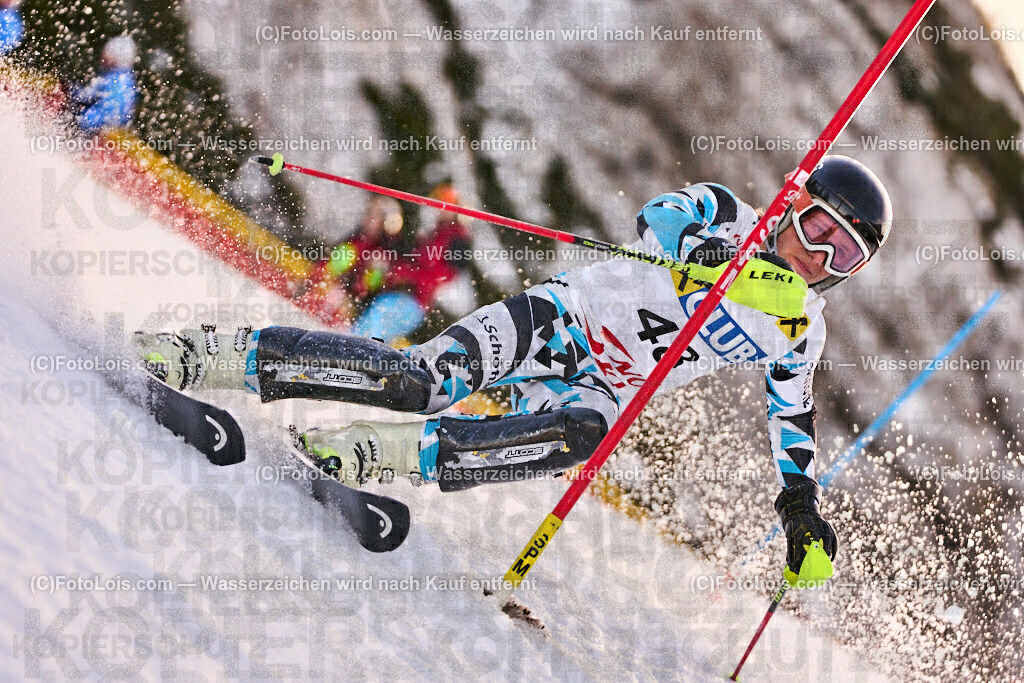 ALP2567_NWC-OAC-Slalom-I DG-II_Koechelhuber Moritz | (C)FotoLois.com, Alois Spandl, NWC+OAC-Schüler-Slalom 1 auf dem Hochkar, Sa 7. Jänner 2023.