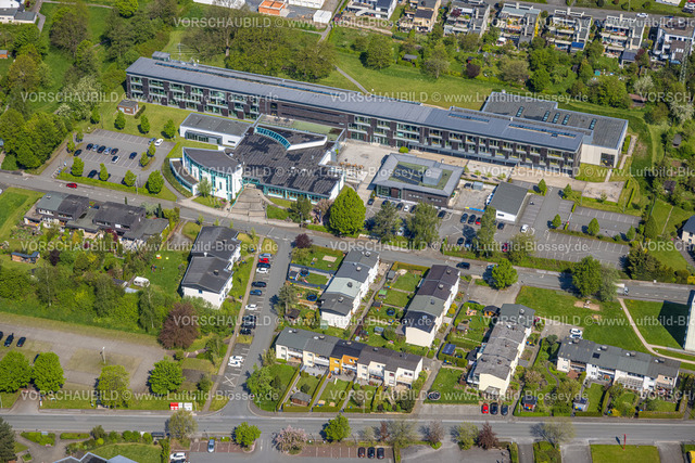 Meschede230500716 | Luftbild, Fachhochschule Südwestfalen - Standort Meschede, Meschede-Stadt, Meschede, Sauerland, Nordrhein-Westfalen, Deutschland