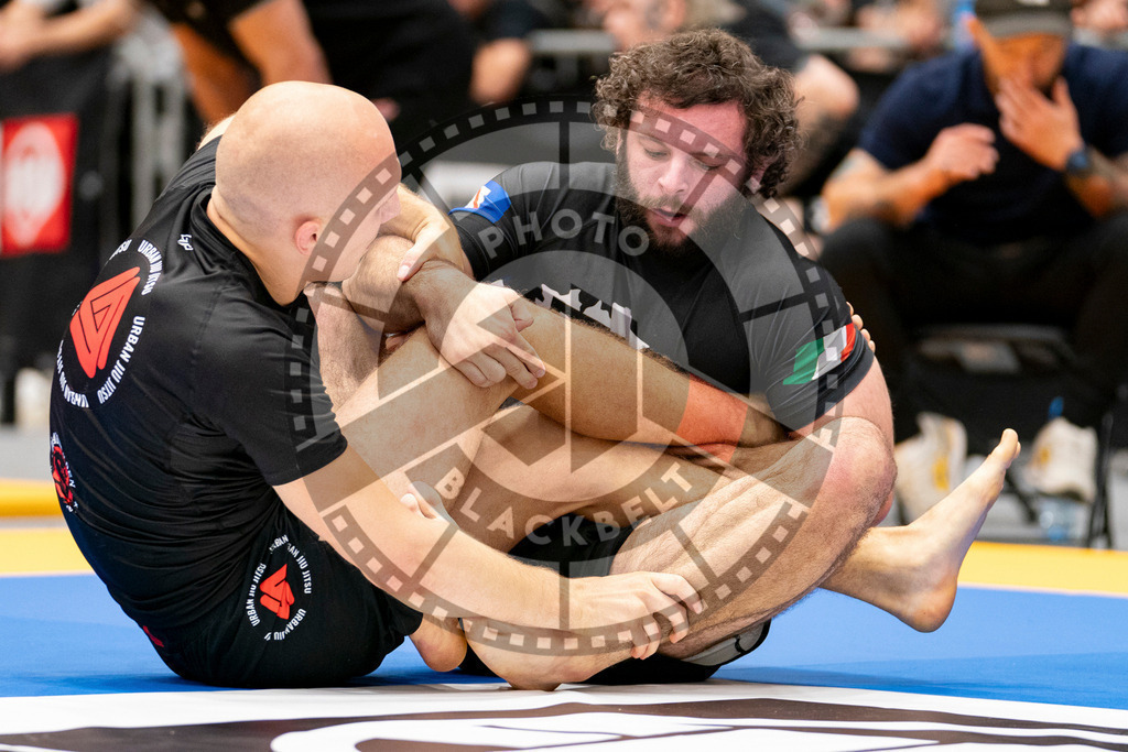 20230916PBB2566 | Fighters compete during the grappling tournement ADCC Trials (European, Middle East and African Championship) in Warsaw, Poland, on September 16, 2023.