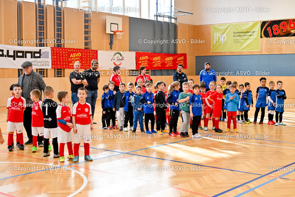 ASVÖ_ Fussballturnier SV Gallneukirchen_ 08.02.2025-122 | 08.02.2025, Gallneukirchen, AUT, ASVÖ, Fussball Nachwuchs Hallenturnier 2025, SV Gallneukirchen im Bild Teilnehmer U 7©Harald Dostal / fodo.media - Realisiert mit Pictrs.com