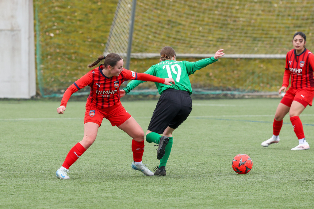20260315-FCH-Steinheim_089 | 1.FC Heidenheim 1846 II vs. TV Steinheim, Fußball, Frauen, Bezirksliga, 2025/2026, 12. Spieltag, 15.03.2026 in Heidenheim, Kunstrasen b. Voith-Arena West(Foto: Michael Bulling) - Realisiert mit Pictrs.com