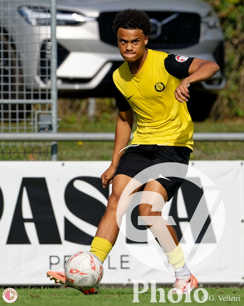 GenevaCup Group Phase - FC Meyrin v Everton FC | during the GenevaCup Group Phase match between FC Meyrin and Everton FC at Stade des Arberes in Meyrin, Switzerland