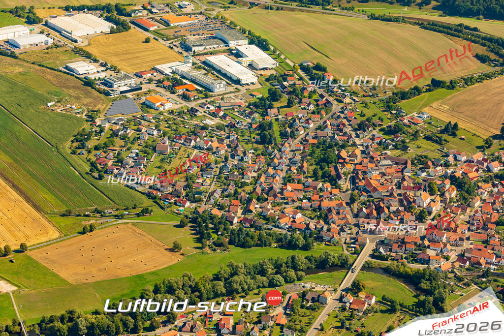 Luftaufnahme von  - Die Luftaufnahme wurde 2025 vom UL-Flugzeug heraus erstellt ( keine Drohne ) - Hochauflösende Luftaufnahme - für professionelle Ausdrucke geeignet.Hier alle&nbsp;Infos zur Lizenzierung der LuftaufnahmeWir fliegen auch dieses Jahr wieder in Ihre Region um Luftbilder zu erstellen.- Luftbild anfragen