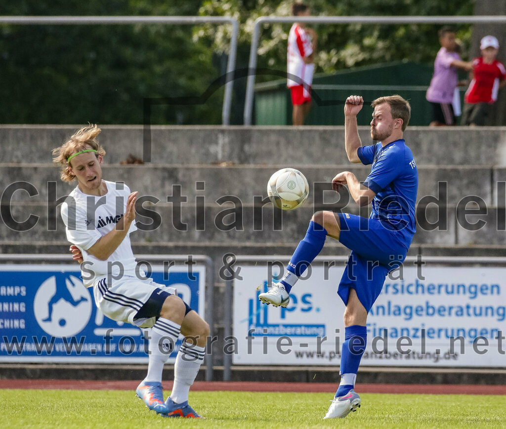 2023-09-02_022_SG_Markt_Schwaben_gegen_TSV_Hohenbrunn | Markt Schwaben, Deutschland, 02.09.2023:
Fußball, Kreisklasse 2023 / 2024, 3. Spieltag, (SG) Markt Schwaben gegen TSV Hohenbrunn, Endergebnis: 2:0

Elias Kinne (SG Markt Schwaben, #4)

Foto: Christian Riedel / fotografie-riedel.net