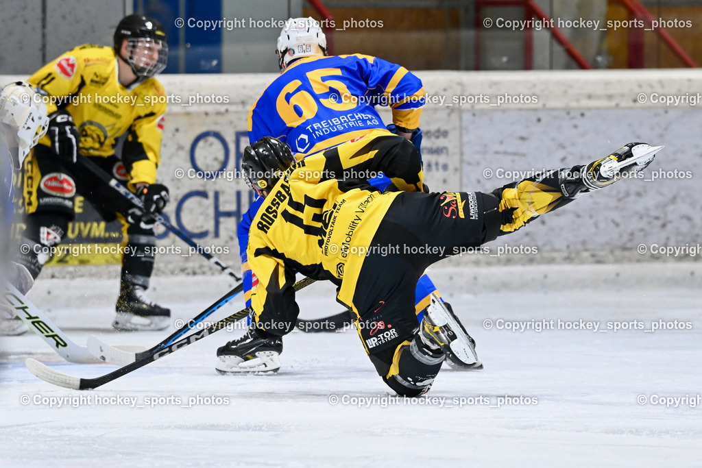EC Spittal Hornets vs. EHC Althofen 6.1.2024 | #15 Rossbacher Daniel, #65 Lungkofler Gerald