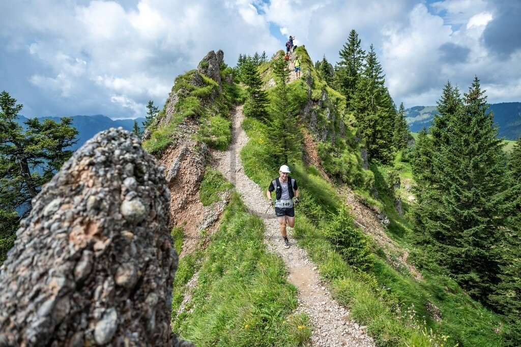 35. Gebirgsmarathon | 35. Gebirgsmarathon 2024 am 03.08.2024 in Immenstadt. Einer der anspruchsvollsten​und ältesten Bergläufe​Deutschlands im Naturpark Nagelfluhkette!(Foto: Dominik Berchtold/www.dberchtold.com)Instagram: @d_berchtold_foto 