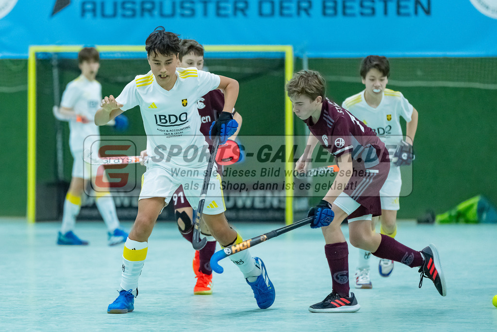 HK_20240225_108391 | 1. Halbfinale Deutsche Meisterschaft MU14 am 25.2.2024 Halle RW Köln, Köln ,