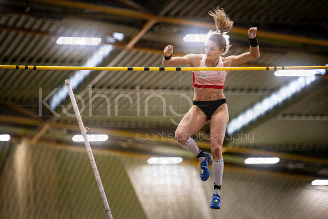 Deutsche Leichtathletik-Hallenmeisterschaften; Dortmund, 01.03.2026 | Moana-Lou Kleiner (SC Potsdam e.V.); Deutsche Leichtathletik-Hallenmeisterschaften am 01.03.2026 in der Helmut-Körnig-Halle in Dortmund. 