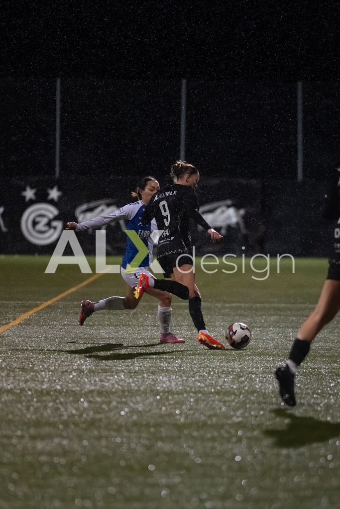 Fußball I Frauen I Saison 2025-2026 I AXA Women's Super League | Women I 14. Spieltag I Grasshoppers Club Zürich - FC Luzern I 14.02.2026 | 9 Gentiana Fetaj (XK) (FC Luzern) – Mittelfeld - Realisiert mit Pictrs.com
