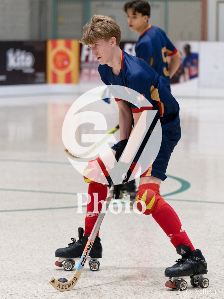 U17  - SC Thunerstern  v Geneve RHC A  |  during the U17  match between SC Thunerstern  and Geneve RHC A  at Centre sportif de la queue d'arve in Geneve, Switzerland