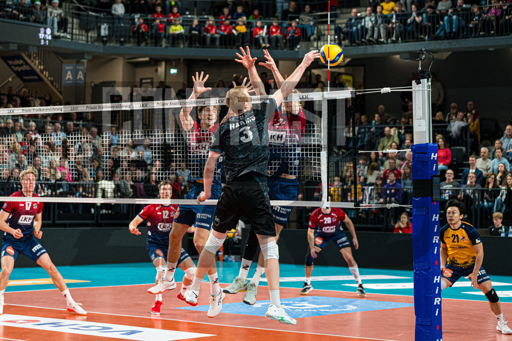 Volleyball I Herren I Saison 2025/2026 I Bundesliga I 8. Spieltag I SVG Lüneburg - FT 1844 Freiburg | CONTRAST ZERØ MEDIA - Realisiert mit Pictrs.com