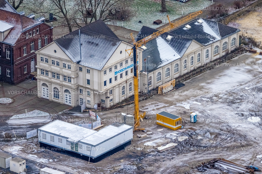 Dortmund221201692 | Luftbild, Hoesch Museum, Baustelle, Nordmarkt, Dortmund, Ruhrgebiet, Nordrhein-Westfalen, Deutschland