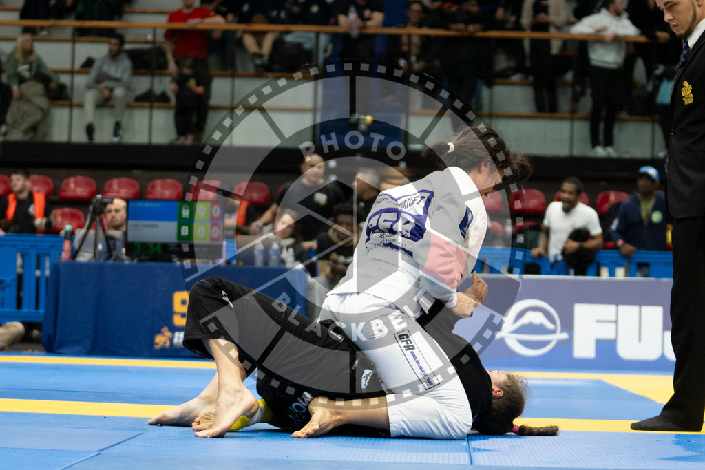 20240119PBB3121 | Fighters compete during the IBJJF European Championship in Paris, France, on January 19, 2024.