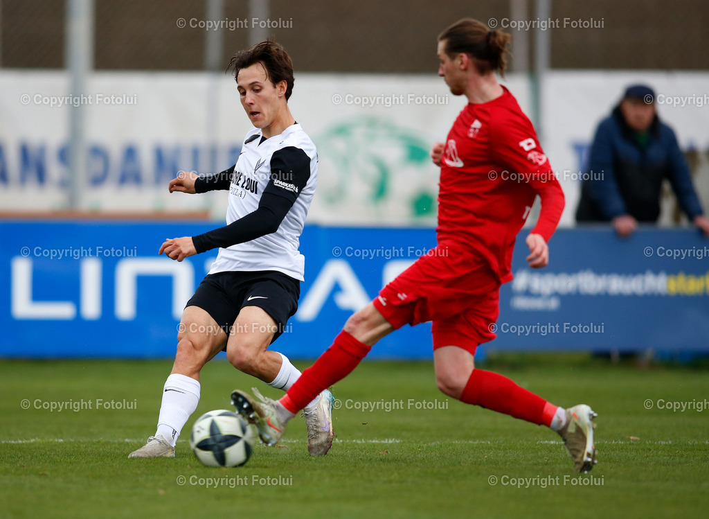 A_LUI_040426_32 | SPORT,FUSSBALL, REGIONALLIGA MITTE ,ASKOE OEDT-ASK VOITSBERG 04.04.2026 IM BILD: SIMON GASPERLMAIR (OEDT) UND PAOLO JAGER (VOITSBERG) FOTO:FOTOLUI