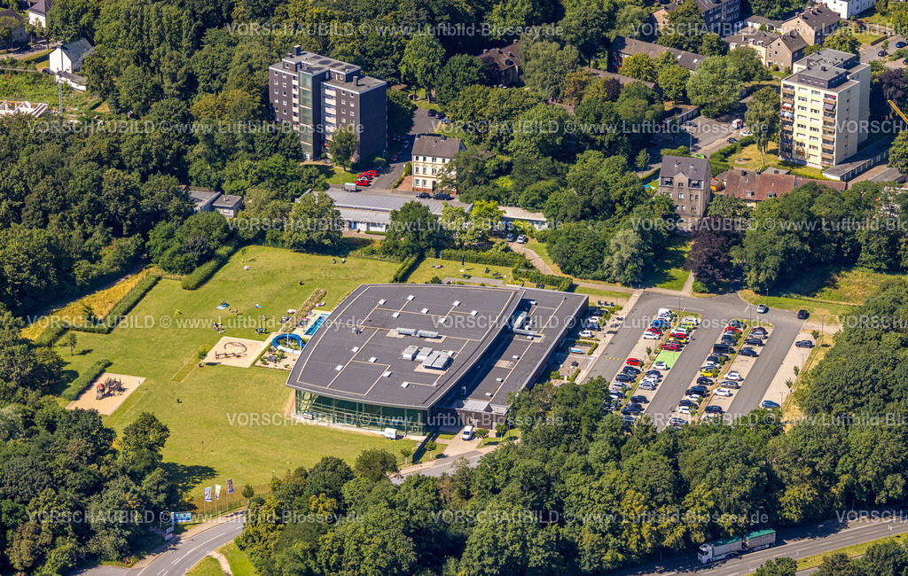 Herne230702415 | Luftbild, Wananas Sportbad und Freizeitbad, Baukau-West, Herne, Ruhrgebiet, Nordrhein-Westfalen, Deutschland