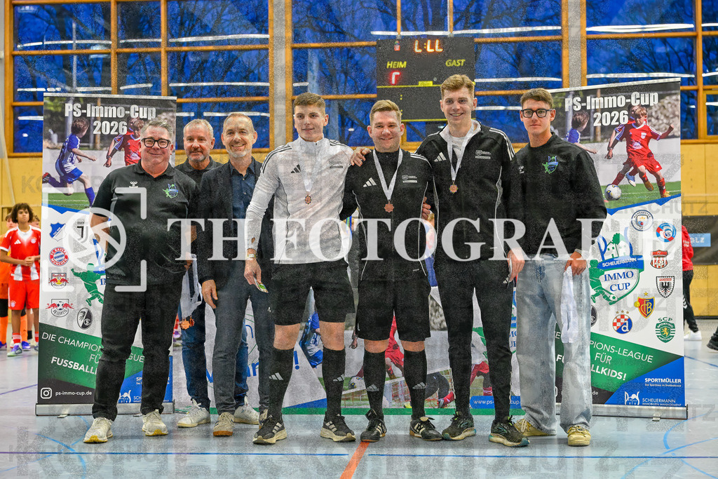 GER, Begegnung, Fussball, U14 Hallenturnier, PS-Immo-Cup 2026, 18.01.2026 | TH Fotografie