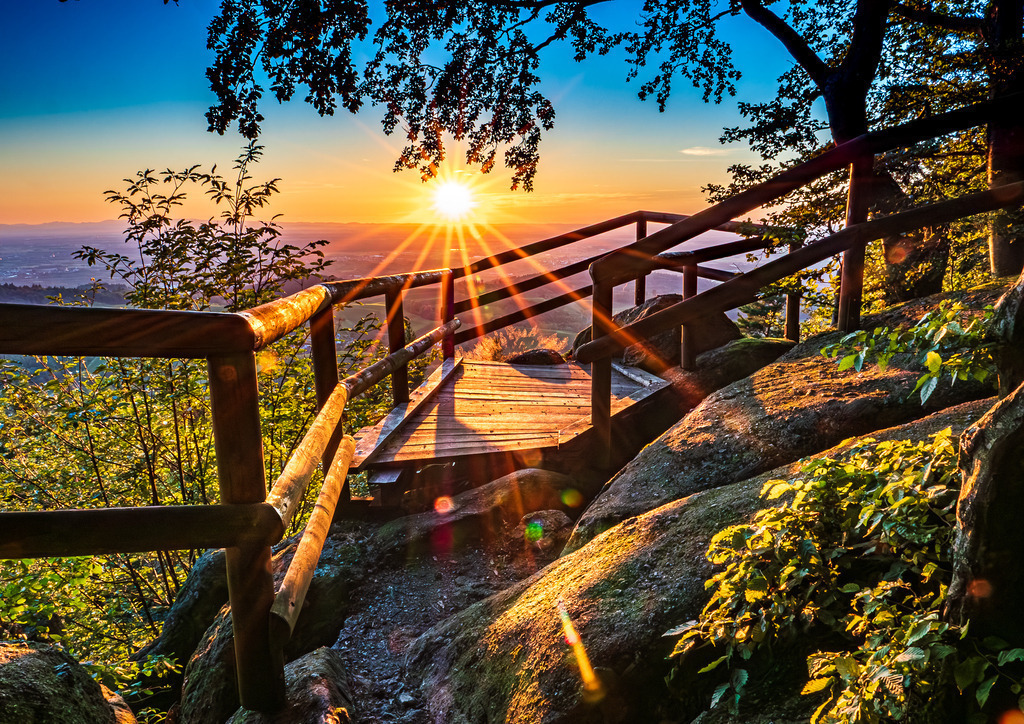 MPI_Sunset_0048 | Sonnenuntergang am Bürstenstein bei Waldulm - Realisiert mit Pictrs.com
