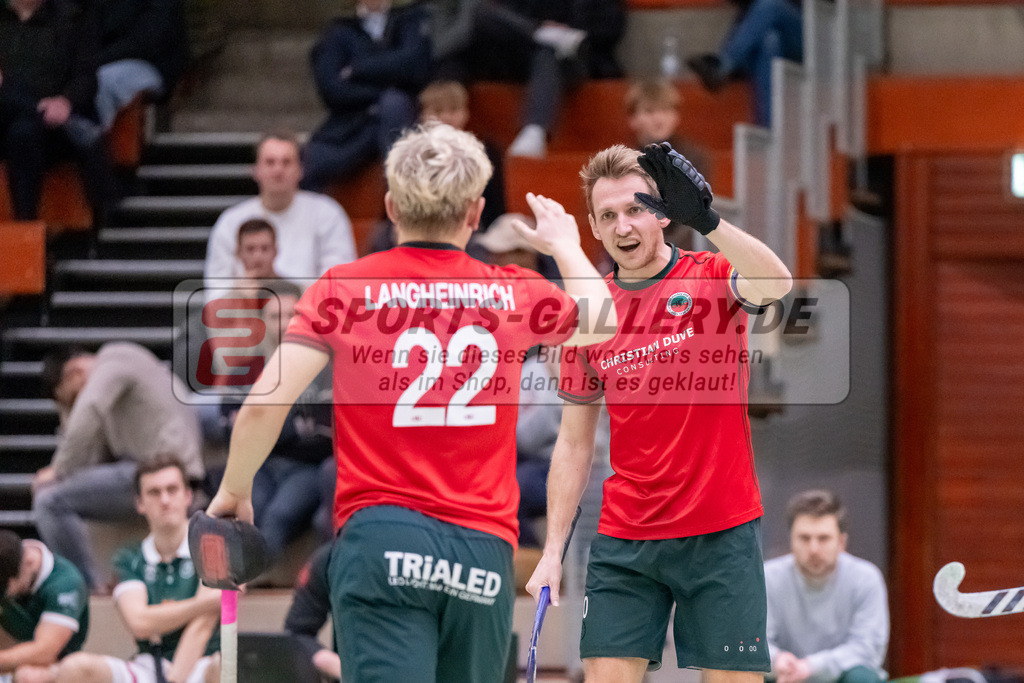 HK_20250110_101272 | 1. Bundesliga Halle Herren Crefelder HTC - Uhlenhorst Mülheim am 10.1.2025 Glockenspitz Halle Krefeld, Krefeld ,