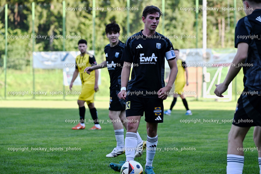SV Arnoldstein vs. URC Thal Assling | #10 Julian Jakob Moser Thal Assling, SV Arnoldstein vs. URC Thal Assling, SV Arnoldstein vs. URC Thal Assling am 09.08.2025 in Arnoldstein (Waldparkstadion Arnoldstein), Austria, (Photo by Bernd Stefan)