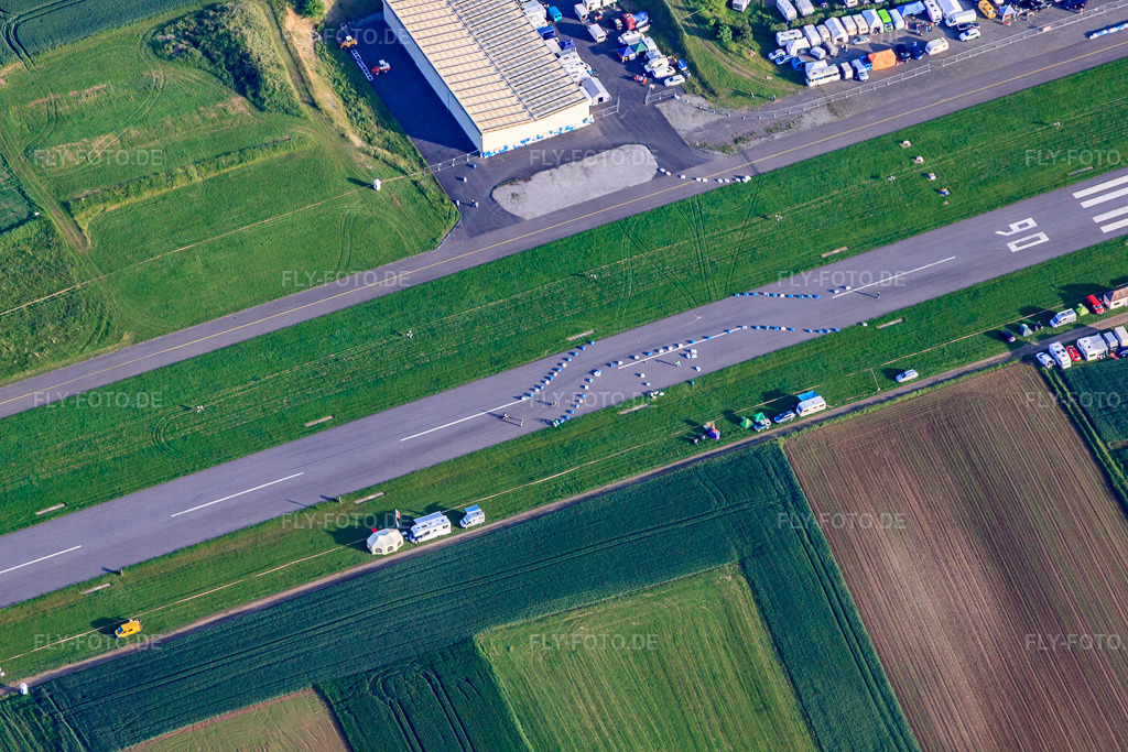 Luftbild: Flugplatz Walldürn in Walldürn im Bundesland Baden-Württemberg in Deutschland. Foto: IMG_66285.jpg vom 30.05.2014 durch Werner Riehm/FLY-FOTO.de
