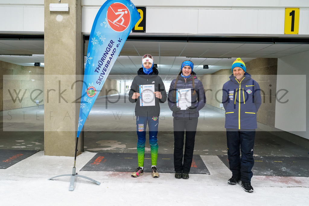 Thür. Meisterschaften Biathlon 03./04.02.2024 | Thüringer Meisterschaften Biathlon 3./4. Februar 2024 in der Skihalle Oberhof