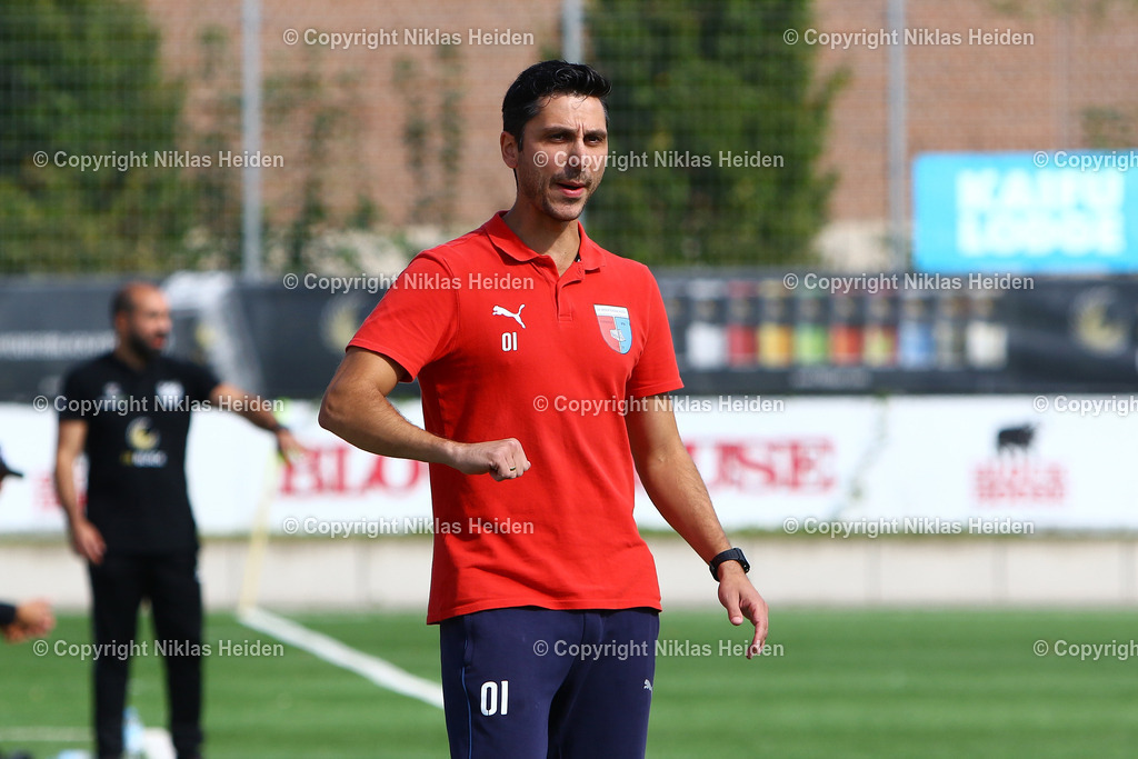 NH_Teutonia05_SVDrochtersenAssel_RegionalligaNord_15092024 | Oliver Ioannou (Trainer, SV Drochtersen/Assel)Fußball I Herren I Regionalliga Nord I Saison 2024-2025 I 9. Spieltag I Teutonia 05 - SV Drochtersen/Assel I 15.09.2024 I Stadion Hoheluft