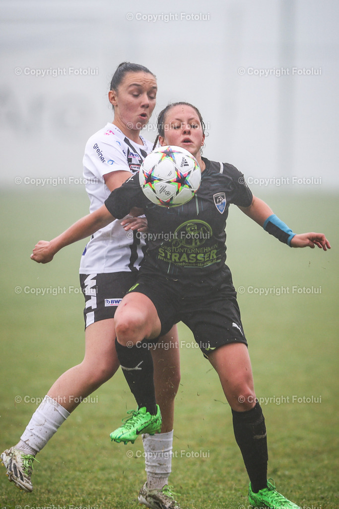 A-BINDER_20240601_0034 | St.Stefan,AUSTRIA,01.June.24 - SOCCER - Zaunergroup OOE Ladies Cuo, LASK vs FCPS. Image shows Alexandra Holzer (Kematen) and Lenka Vaneckova (LASK).Photo: Sportmediapics.com/ Manfred Binder
