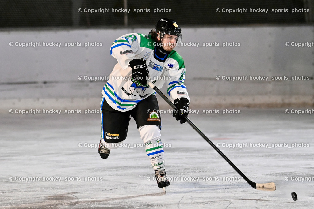 EC Tigers Paternion vs. EC Feld am See Ledenitzen | #20 Wrann Jakob Feld am See Ledenitzen, EC Tigers Paternion vs. EC Feld am See Ledenitzen, EC Tigers Paternion vs. EC Feld am See Ledenitzen am 19.01.2025 in Villach (Eisplatz Paternion), Austria, (Photo by Bernd Stefan)